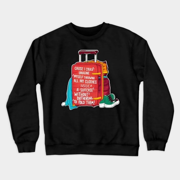 The Front Bottoms Crewneck Sweatshirt by Welcome To Chaos 